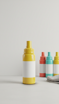 Bathroom Power Foam Taxi Yellow